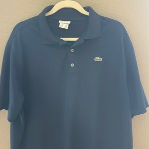 Navy blue Lacoste sport Polo.